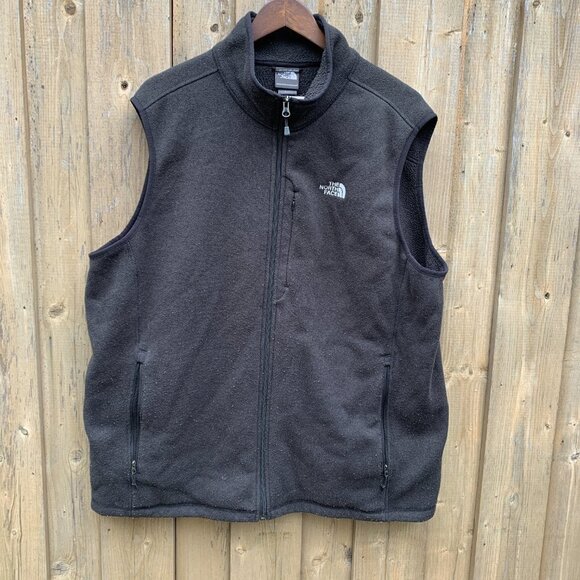 The North Face Fleece Vest XXL Gray - Picture 4 of 6